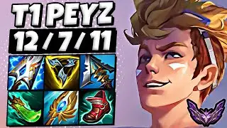 T1 Peyz vs HLE Gumayusi - Ezreal vs Caitlyn ADC | Patch 26.1