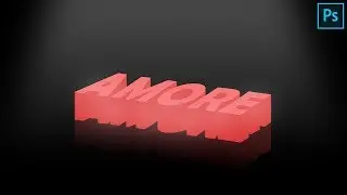 Easily Create 3D Text With Reflection in Photoshop - TECHPIXELZ
