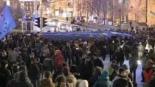Mobilisation pro-europ&eacute;enne en Ukraine : Kiev crie &agrave; la r&eacute;cup&eacute;ration politique