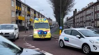 Hulpdiensten met Spoed naar een Reanimatie aan de Vechtstraat | 23/01/2023