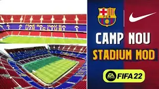 Camp Nou Stadium Mod For FIFA 22