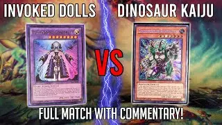 Yu-Gi-Oh! Dino Kaiju Vs Invoked Shaddolls | Round 4 - Locals Feature Match (5/1/21)