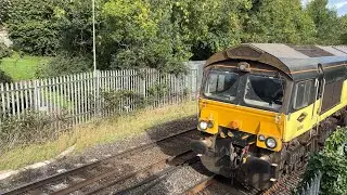 Class 66 | 66850 &lsquo;David Maidment OBE&rsquo; + 66846 | Colas Rail Freight