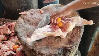 Chicken Cutting amazing knife skills