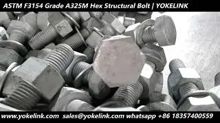 ASTM F3125 Grade A325 HDG Structural Bolt Mass Production
