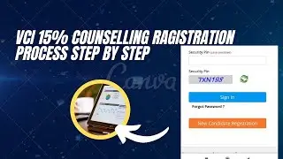 vci counselling ragistration process step by step 2021-2022!! vci registration process 2021!!