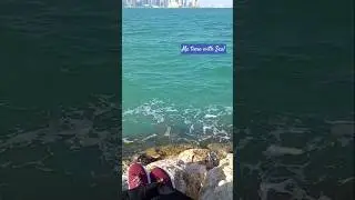 girls! give you some love💙  #happyme #qatarvlog #trendingvideo #qatarsea #qatarbeach #metime