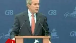 Bush and Putin Spar at G8 Summit