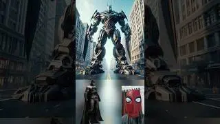 superheroes but giant robot 😱🔥Marvel & DC-All Characters #marvel #avengers#shorts#robot