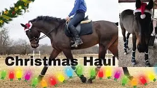 EQUESTRIAN CHRISTMAS HAUL + Barn Vlog
