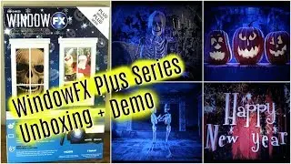 WindowFX Plus Series 2017 | Halloween + Christmas Window Projector Unit