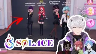 SOL.4CE MAIN DRESS TO IMPRESS? #sol4ce #vtuber #mikazukiarion #harriscaine #gingitsunegehenna #souta