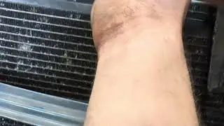 How to open Audi A4 2002 bonnet with broken release cable