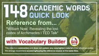 148 Academic Words Quick Look Ref from 