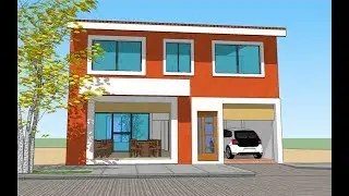 Plano de Casa Y Local Comercial (TERRENO 10X20 METROS)