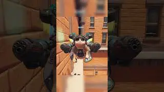 Jetpack Cat Gives BOB a Lift - Overwatch