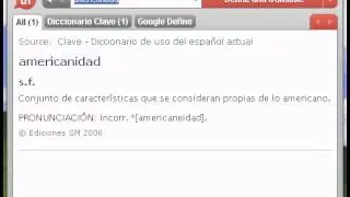 Definici&oacute;n de americanidad