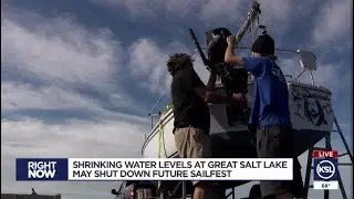 Great Salt Lake Sailfest may be the last as water levels drop