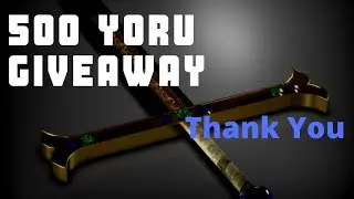Blox Piece / Fruit: Yoru Giveaway