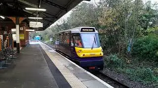 Class 139, 139001, Departing Stourbridge Junction with a 2 tone. 4/11/23.