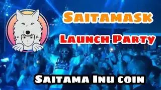 Saitamask Saitama Inu coin wallet launch party | Before party footage #saitamainu #saitamask