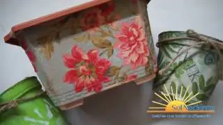 Decoupage en macetas