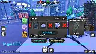 How to get Shiny Lion Shield & Millennium Hammer: Platinum UGC