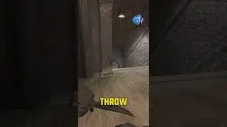 HOW TO THROW SIDEWALK LURK SMOKE FROM HALLS ON TRAIN #counterstrike2 #cs2