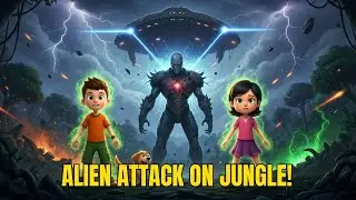 Alien Attack on Jungle 🌳👽 | Beem vs Aliens Epic Adventure | Kids Cartoon Animation