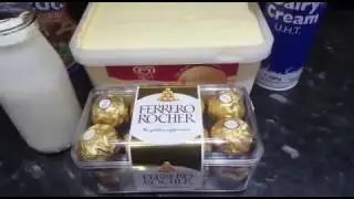 Ferrero rocha milkshake
