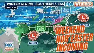 Uncertainty Remains Regarding Where Rain/Snow Line Will Be As Nor'easter Targets Northeast