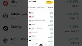 Mercado de Cripto moedas em queda. 😢