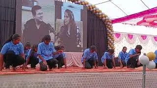 Women's cricket theme dance.. class 9th annual Function of Savi..