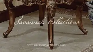 Italian Furniture End Table by Savannah Collections - E.J Victor