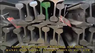 DIN 536 900A Railway Crane Rail A75 Heavy Rails, Steel Rail, Rails