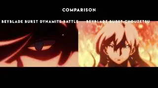 Comparison: PHI vs PAYNE / PAIN - Beyblade Burst Dynamite Battle - Prominence Phoenix