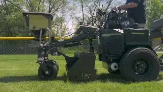 Slit Aerator - Mid-Mount Attachment for the ABI Force Z-23