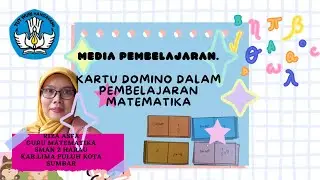 Pembuatan kartu domino dalam pembelajaran matematika