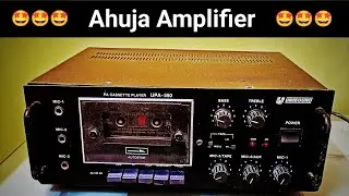 Ahuja Amplifier/ Sub 4 more