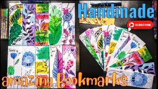 Crafting Inspiration: DIY Bookmarks- Motivational Quotes &Stunning Designs-Artful Reading Experience