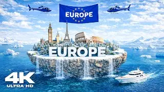 Winter Wonderland Europe 4K ❄️ Breathtaking Alps, Cozy Fairytale Villages & Glaciers