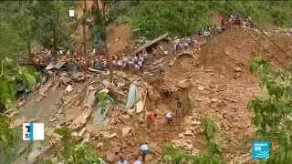 Search for landslide victims continues in aftermath of Typhoon Mangkhut