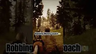 Robbed Money Coach with Micha | Red Dead Redemption 2 Short | #reddeadredemption2 #shorts #ytshorts