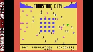 TI-99/4A - Tombstone City in the 21st Century &copy; 1981 Texas Instruments - Gameplay