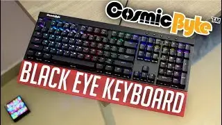 Cosmicbyte Black Eye Mechanical Keyboard - Topnotch