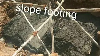 types of footing construction in telugu || CIVIL CONSTRUCTION