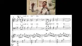 Angels' Carol (Rutter) - Alto practice