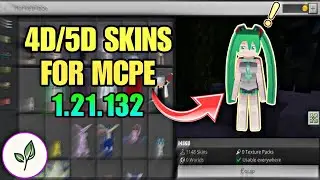 4D/5D Skin Pack Support for MCPE 1.21.132 | Works on Servers | LeviLauncher