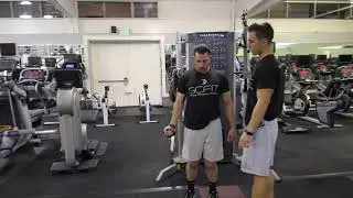 &diams;️ Free Motion Single Arm Decline Fly | Sports Training in San Francisco Bay Area