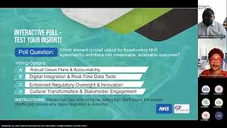Sustainability Planning: NHS Net Zero Compliance, Reporting & Assurance (4 Mar 2025)